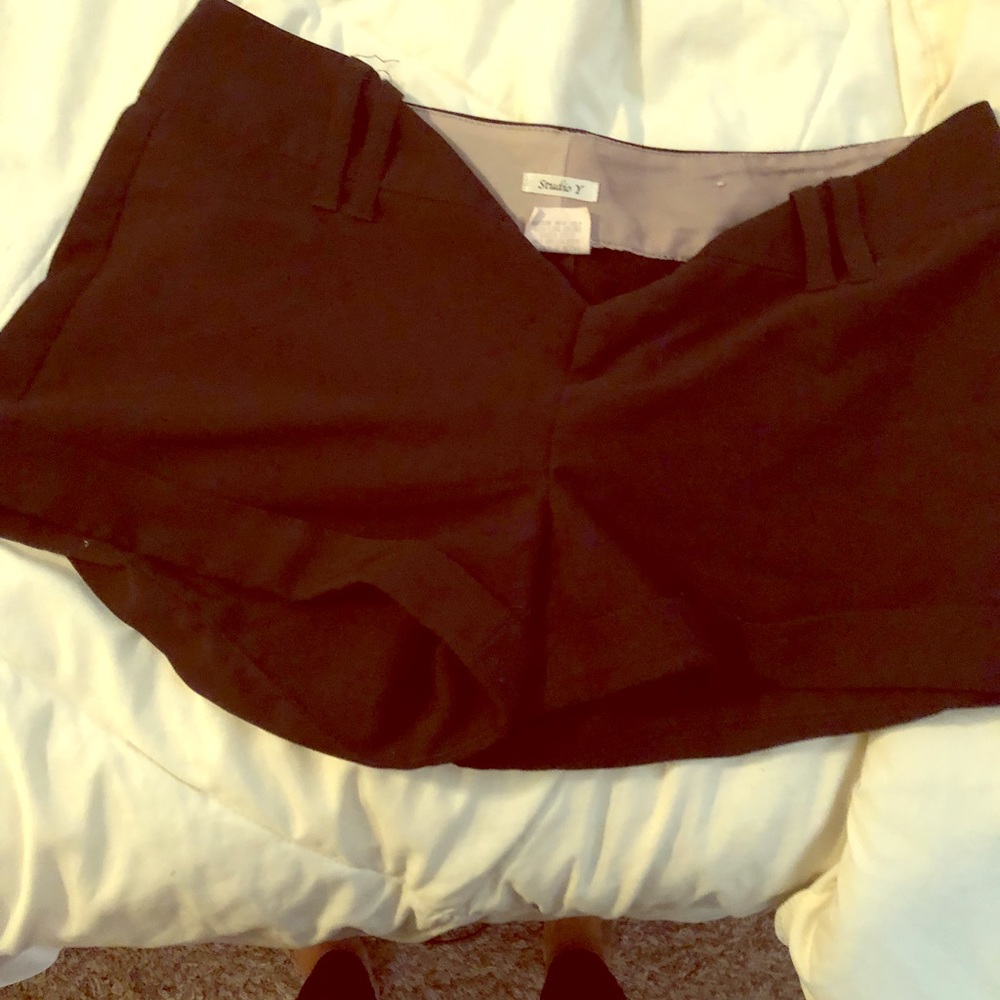 Black shorts